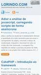 Mobile Screenshot of lorindo.com